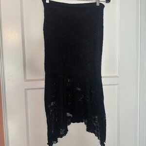 Y2K Lace Skirt - Size Small